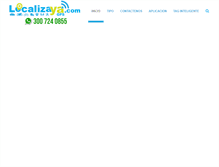 Tablet Screenshot of localizaya.com